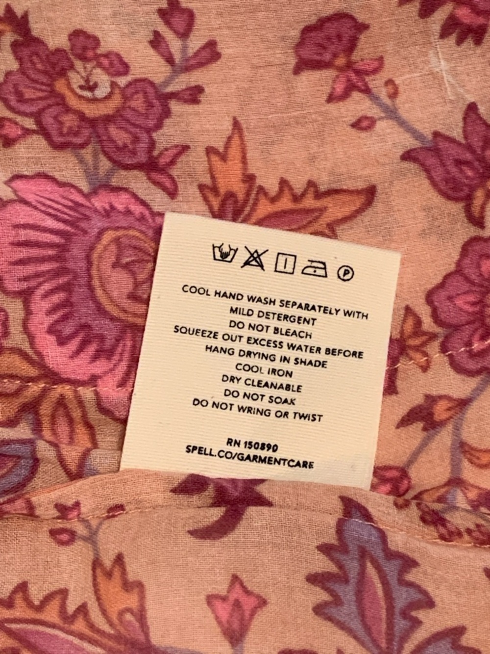 Spell Folk Song Robe Blossom - Picture 12 of 15